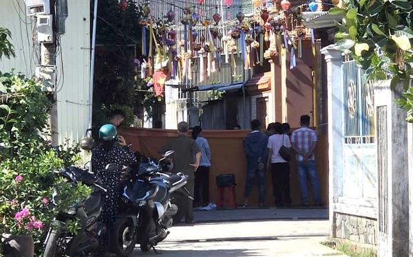 Điều tra vụ trẻ tử vong trước cổng chùa ở phường Nghĩa Lộ