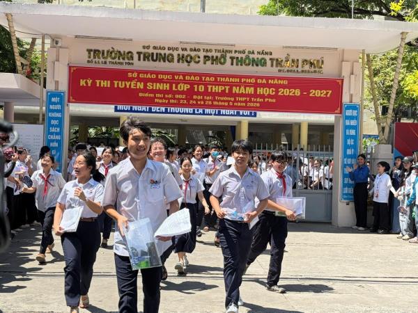 Đà Nẵng tuyển sinh bổ sung 1.026 chỉ tiêu vào lớp 10 THPT công lập đại trà năm học 2026-2027