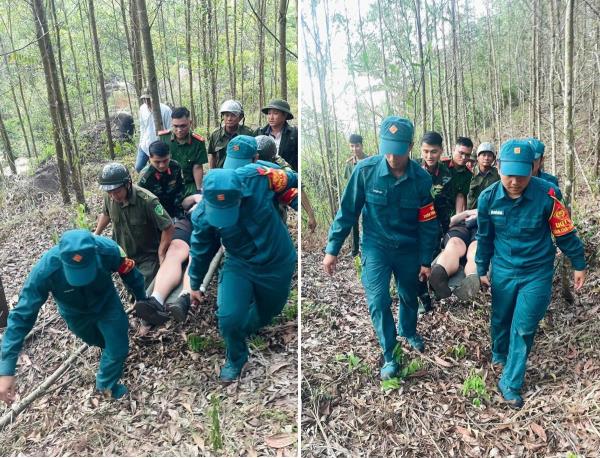 Kịp thời cứu giúp nam du khách nước ngoài gặp nạn trên núi