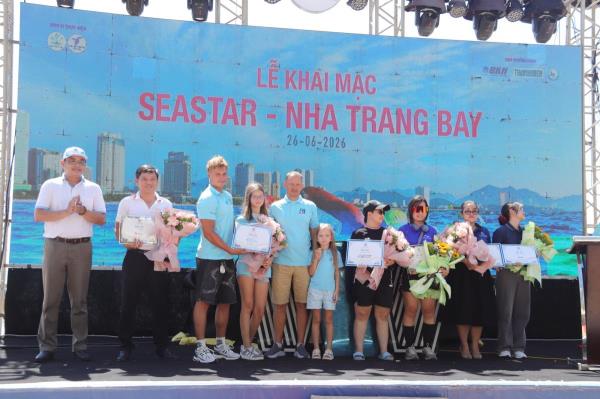 Gần 1.500 VĐV dự Giải Bơi Quốc tế Sea Star Nha Trang Bay lần thứ III năm 2026