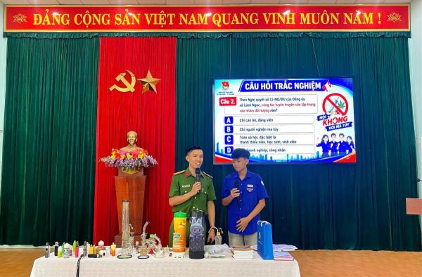 Chung tay xây dựng thế hệ trẻ nói không với ma túy