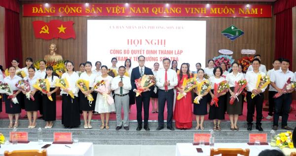 UBND phường Sơn Trà chính thức tiếp nhận và thành lập Trạm Y tế theo mô hình chính quyền hai cấp