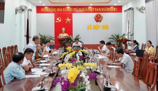 Hiệp Đức tăng cường bảo vệ ANTT tại khu vực trồng cao su