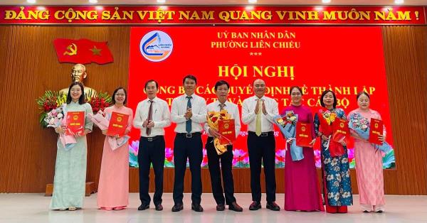Phường Liên Chiểu công bố quyết định thành lập Trạm Y tế và kiện toàn bộ máy lãnh đạo