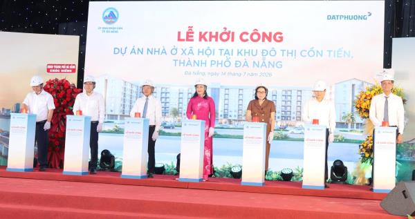 Đà Nẵng khởi công Dự án Nhà ở xã hội tại Khu đô thị Cồn Tiến