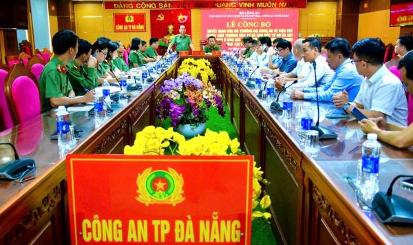 Công bố chủ trương đầu tư dự án xây dựng công trình nhà ở cho lực lượng Công an nhân dân tại Đà Nẵng