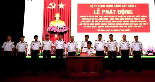 Bộ Tư lệnh Vùng Cảnh sát biển 2 thi đua thực hiện thắng lợi nhiệm vụ giai đoạn 2026 - 2030