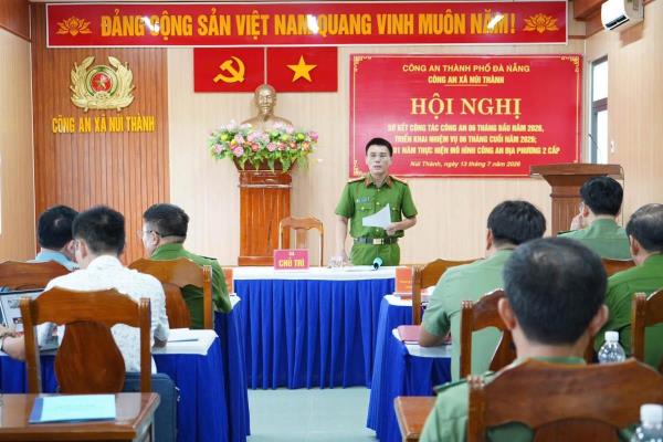 Công an xã Núi Thành tiếp tục đoàn kết, nỗ lực hoàn thành tốt các nhiệm vụ được giao