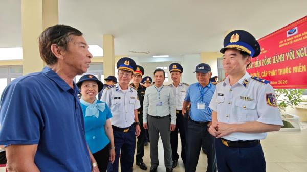 Cảnh sát biển Việt Nam khảo sát, nắm tình hình tại xã đảo Tân Hiệp - Cù Lao Chàm