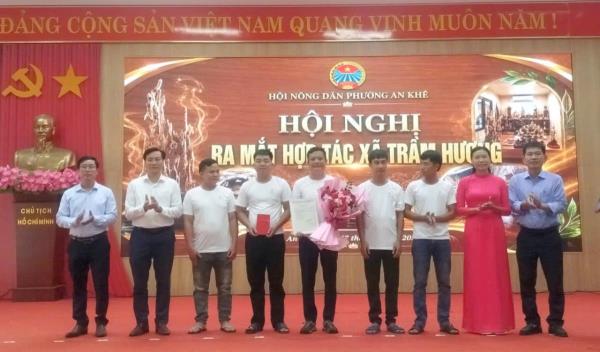 Phường An Khê ra mắt HTX Trầm Hương và thành lập 43 Chi hội Nông dân tại các khu dân cư