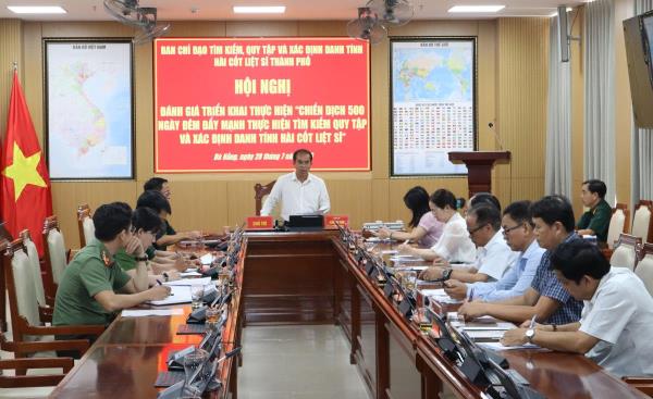 Đà Nẵng đã tổ chức hơn 100 đợt khảo sát, tiếp tục mở rộng tìm kiếm, quy tập hài cốt liệt sĩ