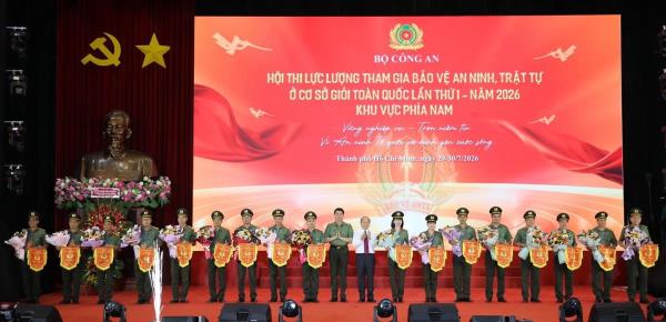 Khai mạc Hội thi Lực lượng tham gia bảo vệ ANTT ở cơ sở giỏi khu vực phía Nam
