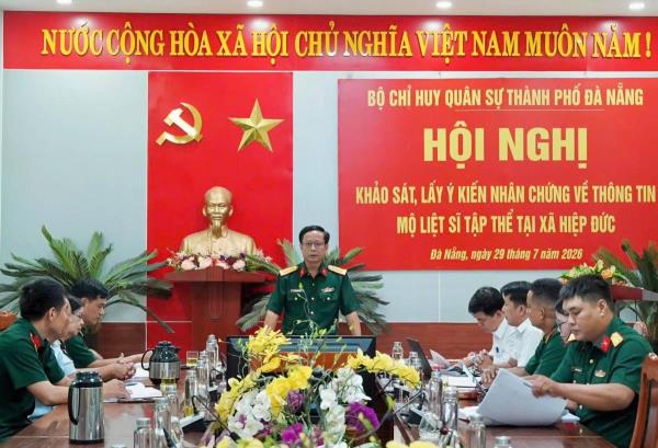 Khẩn trương xác minh thông tin về 17 hài cốt nghi là liệt sĩ ở Hiệp Đức