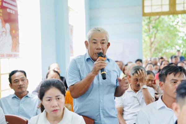 Phường Hải Vân lấy ý kiến người dân Trường Định về Dự án Khu chức năng số 3, Khu thương mại tự do Đà Nẵng