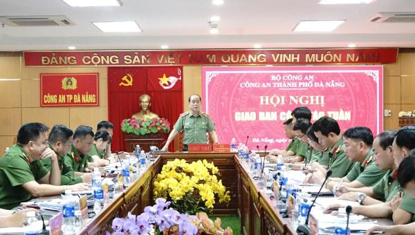 Tập trung đấu tranh mạnh với tội phạm, quản lý chắc địa bàn