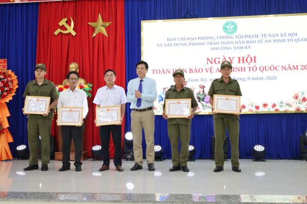 Tam Kỳ phát huy sức mạnh toàn dân bảo vệ an ninh Tổ quốc