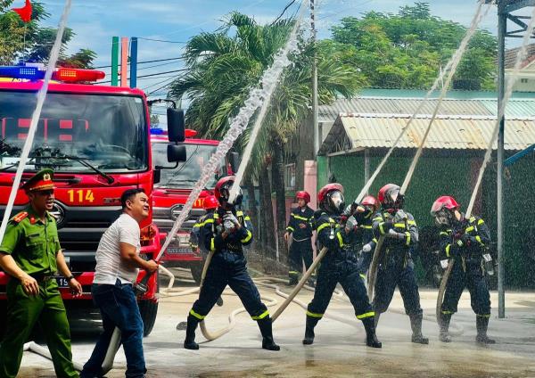 Tăng cường kỹ năng phòng cháy, chữa cháy và cứu nạn tại cơ sở