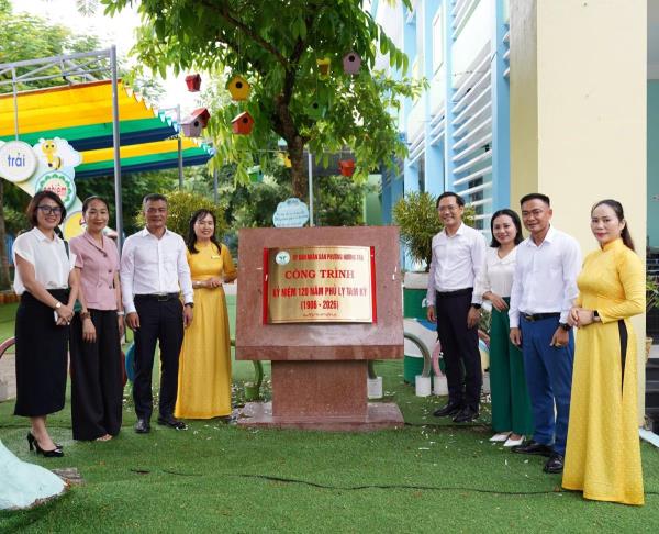 Khánh thành 2 công trình trường học chào mừng kỷ niệm 120 năm phủ lỵ Tam Kỳ