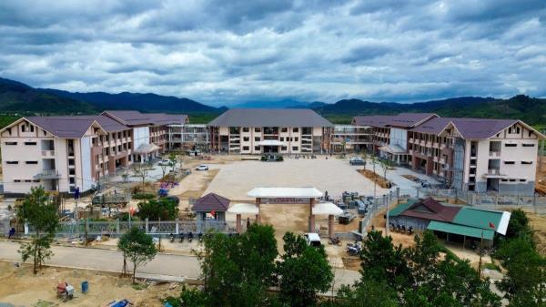 Sẵn sàng đón học sinh tại trường nội trú liên cấp ở A Lưới