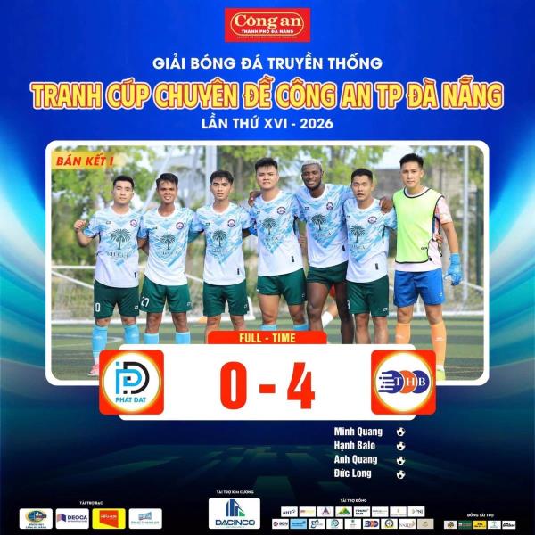 ⚽ HIGHLIGHT BÁN KẾT 1  QUẢNG CÁO PHÁT ĐẠT 0-4 THÁI HUY BẢO