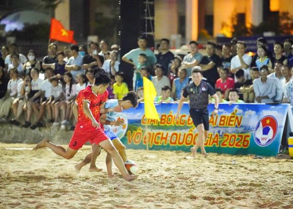 Đội Đà Nẵng vô địch Giải Bóng đá Bãi biển 2026