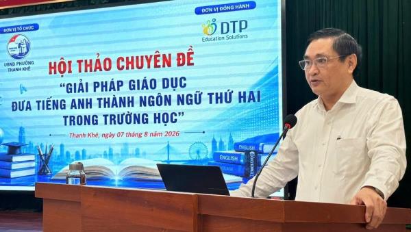 Hội thảo đưa tiếng Anh thành ngôn ngữ thứ hai trong trường học