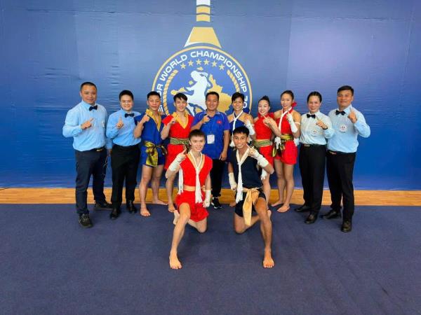 Đội tuyển Việt Nam dẫn đầu Bảng tổng sắp Giải Muay vô địch thế giới 2026