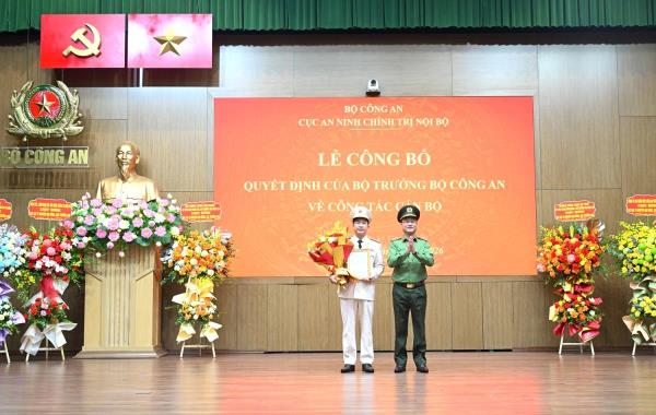 Đại tá Nguyễn Đại Đồng giữ chức vụ Cục trưởng Cục An ninh chính trị nội bộ