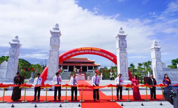 Khánh thành Công viên Tưởng niệm các Anh hùng liệt sĩ Ngũ Hành Sơn