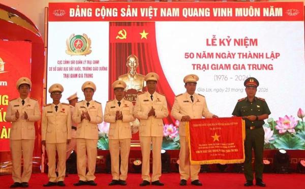 Trại giam Gia Trung kỷ niệm 50 năm Ngày thành lập