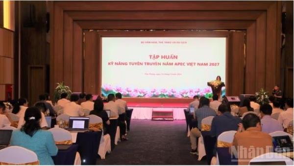 Khánh Hòa tập huấn kỹ năng tuyên truyền Năm APEC Việt Nam 2027