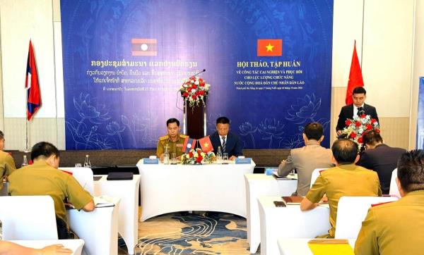 Bồi dưỡng nghiệp vụ cai nghiện, quản lý sau cai cho lực lượng chức năng Lào