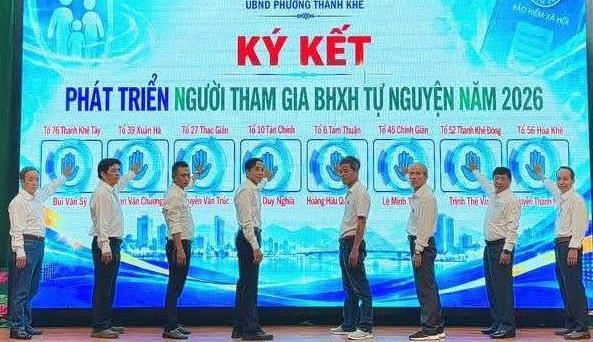 Thanh Khê phấn đấu phát triển 2.730 người tham gia BHXH tự nguyện