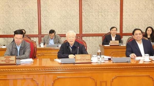 Bộ Chính trị cho ý kiến về tổng kết 10 năm thực hiện Nghị quyết số 15