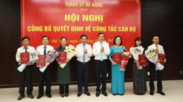 Đà Nẵng điều động, bổ nhiệm nhiều cán bộ các sở, ban ngành