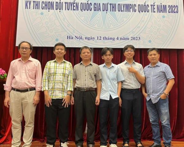 Đà Nẵng có 1 học sinh tham gia Đội tuyển Tin học dự thi Olympic Châu Á - Thái Bình Dương 2023