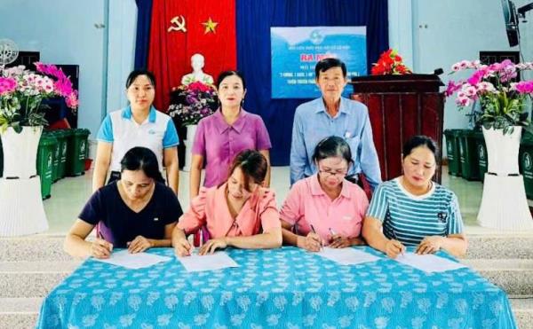 Ra mắt mô hình điểm 5 không, 3 sạch, 3 an