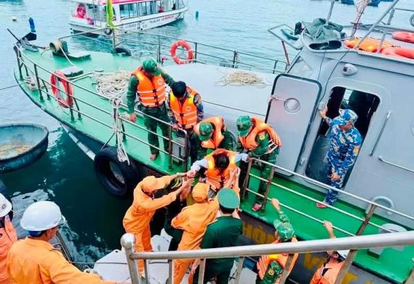 Dốc toàn lực tìm kiếm 2 nạn nhân mất tích khu vực Mũi Nghê