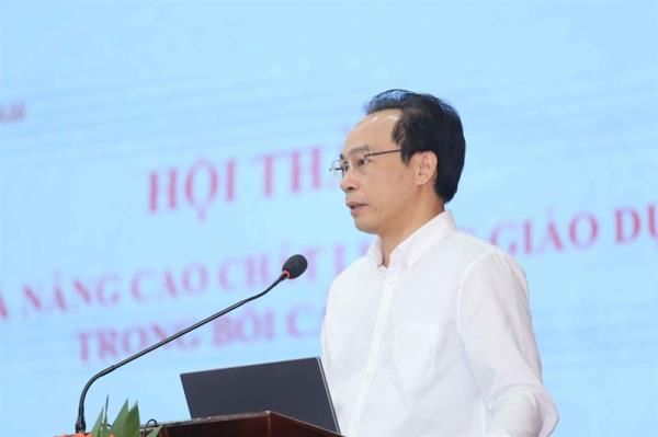 Phát triển và nâng cao chất lượng giáo dục đại học trong bối cảnh mới
