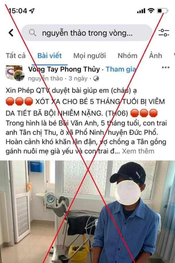 Cảnh giác với thủ đoạn kêu gọi từ thiện qua mạng xã hội