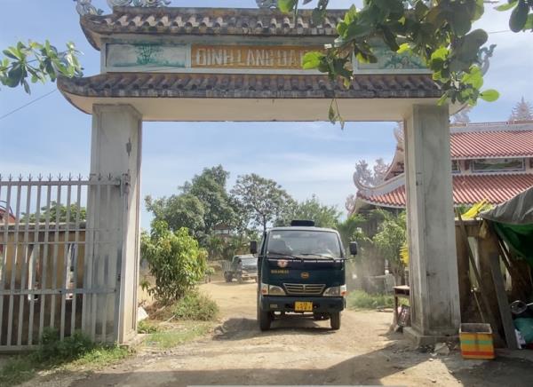 Di tích lịch sử đình làng Đa Phước bị xâm hại