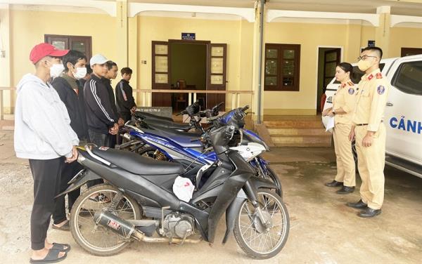 Mạnh tay xử lý thanh thiếu niên đua xe trái phép