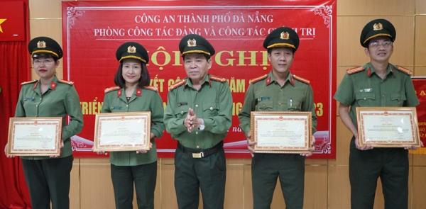 Lãnh đạo Công an TP Đà Nẵng dự và chỉ đạo các hội nghịtổng kết, triển khai chương trình công tác năm tại các đơn vị