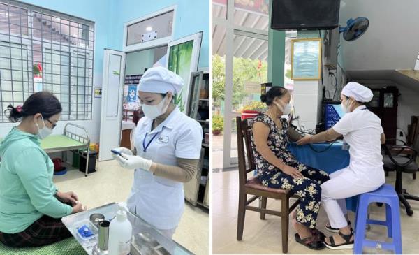 Nữ cán bộ y tế gọi đâu có đó