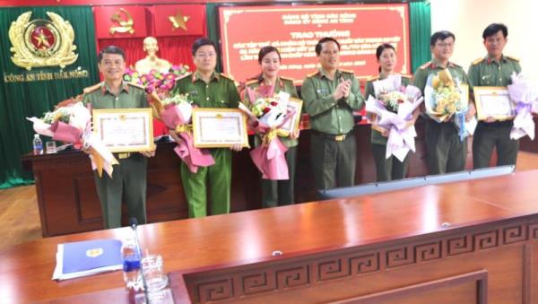 Đảng ủy Công an tỉnh Đắk Nông sơ kết công tác xây dựng đảng quý I năm 2023