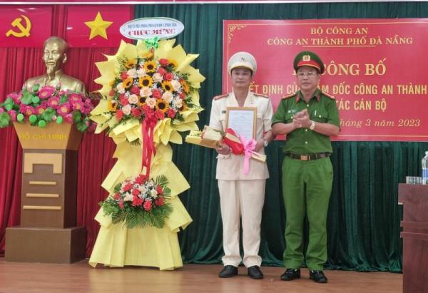 Bổ nhiệm Phó Trưởng Công an quận Cẩm Lệ