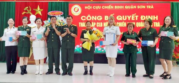 Ra mắt Câu lạc bộ Nữ Cựu chiến binh quận Sơn Trà