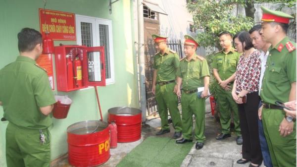 Cần nhân rộng mô hình Tổ liên gia an toàn PCCC và Điểm chữa cháy công cộng