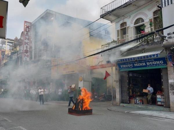 Hiệu quả trong mô hình Tổ liên gia an toàn PCCC và Điểm chữa cháy công cộng