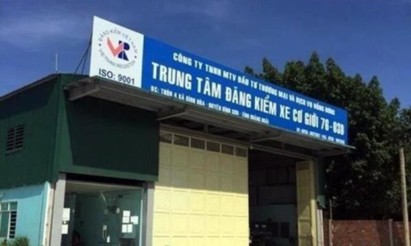 Quảng Ngãi: Bắt giam giám đốc, phó giám đốc trung tâm đăng kiểm